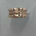 Anillo bvlgari 18k con diamantes talla brillante