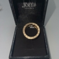 Anillo bvlgari 18k con diamantes talla brillante