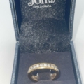 Anillo oro 18k con diamantes talla brillante