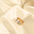 ANILLO ABIERTO DIAMANTE TALLA BRILLANTE ORO 18K