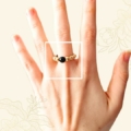 ANILLO PERLA NEGRA ORO 18K