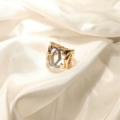 ANILLO ZIRCONITA BLANCA ORO 18K