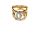 ANILLO ZIRCONITA BLANCA ORO 18K