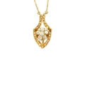 COLGANTE DIAMANTE TALLA BRILLANTE ORO 18K