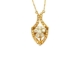 COLGANTE DIAMANTE TALLA BRILLANTE ORO 18K