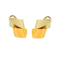 PENDIENTES ORO AMARILLO Y BLANCO 18K