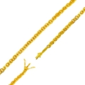 PULSERA CORDONCILLO MALLOQUIN ORO 18K