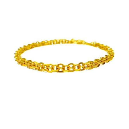 PULSERA CORDONCILLO MALLOQUIN ORO 18K