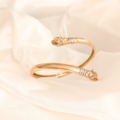 BRAZALETE SERPIENTE DIAMANTE TALLA BRILLANTE-RUBÍ