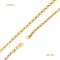 CADENA BAULO ORO 18K