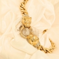 COLLAR LEOPARDO DIAMANTE TALLA BRILLANTE ORO 18K