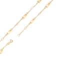PULSERA NIÑA PERLA BLANCA ORO 18K