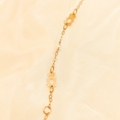 PULSERA NIÑA PERLA BLANCA ORO 18K